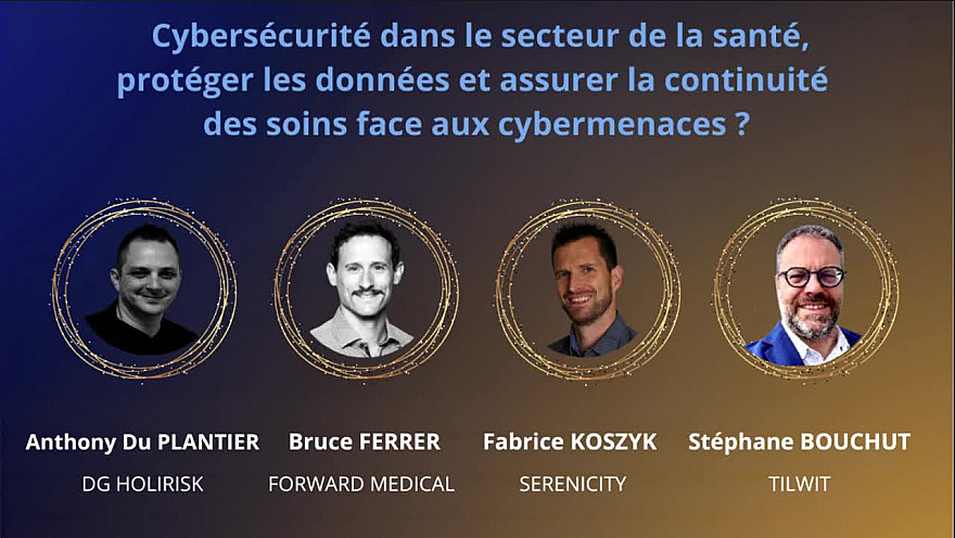 Salon S3C Cybersécurité - 'Comment protéger les Données et assurer la continuité des soins face aux Cybermenaces ? ' 