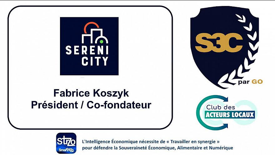 Salon S3C - Fabrice Koszyk Président / Co-fondateur de SERENICITY - Cybersécurité de précision
