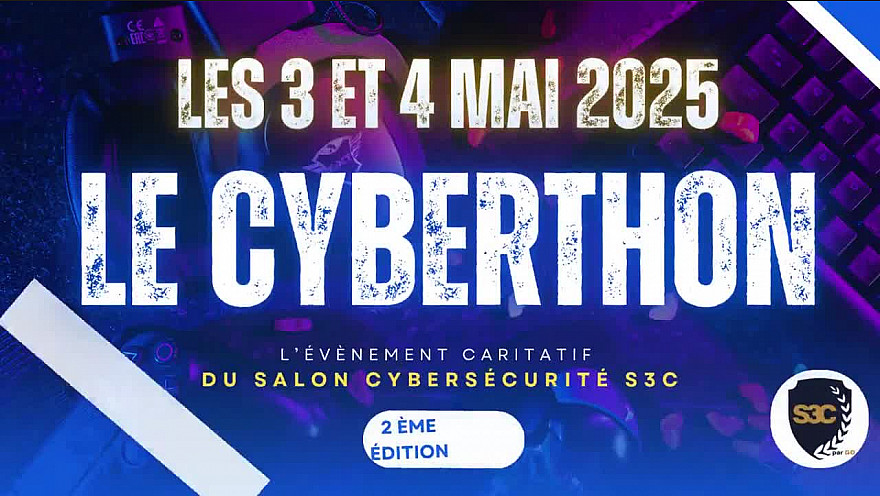 Le CYBERTHON, un évènement caritatif alliant #cybersécurité et #gaming.